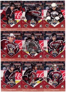 2007-08 In The Game Heroes & Prospects Memorial Cup Champions 9-Card Insert Set
