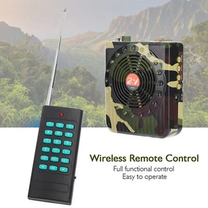 (US)Camouflage Remote Control Outdoor Hunting Decoy Bird Caller Sound Speak ZO - Picture 1 of 14
