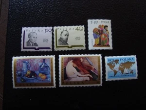 POLOGNE - timbre yvert/tellier n° 1774 1796 1797 1828 1829 1832 n** MNH (COL9)  - Imagen 1 de 1