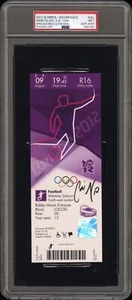 Carli Lloyd Signed 2012 Olympic Gold Medal Soccer Ticket Stub USWNT London PSA - Picture 1 of 2