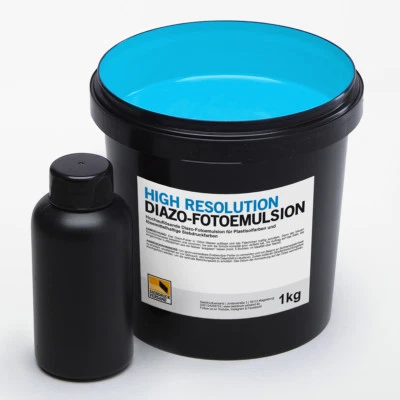 1kg High Resolution Emulsión ( Diazo / Plastisol) Serigrafía Emulsión