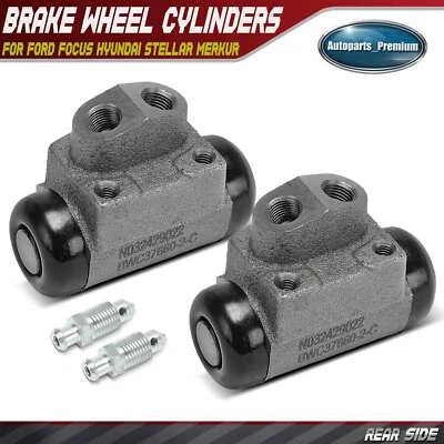 2x Cilindro de roda de freio a tambor traseiro LH e RH para Ford Focus Hyundai Stellar Merkur - Imagem 1 de 4