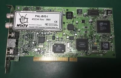 HAUPPAUGE WINTV 45234 PAL-B/G-I  PCI TV & DECODER PCI CARD - Image 1 of 4