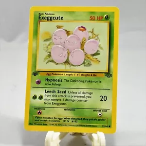 Exeggcute Pokemon Card 1st Edition Jungle Set 52/64 Gem Mint Condition - Picture 1 of 2