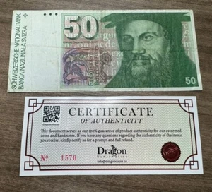 Switzerland 🇨🇭 VF/XF Note 50 Francs 1981 P-56D Banknote Circulated 79P0420847 - Picture 1 of 2