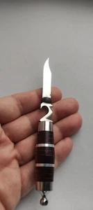 rare Vintage barrel knife, bottle opener knife with thread - Picture 1 of 7