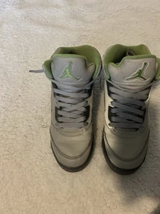 Nike Air Jordan 5 Retro GS Green Bean Shoe Sneaker DQ3734 003 Youth Size 5Y! - Picture 1 of 5