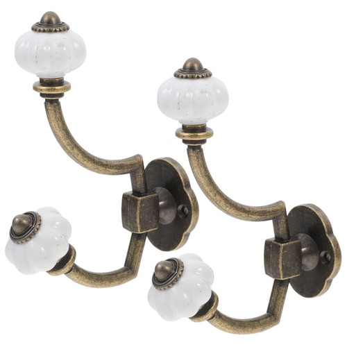 VETEMENTS 2 Pezzi Ganci Appendiabiti Appendiabiti Ganci per Cappelli Antichi