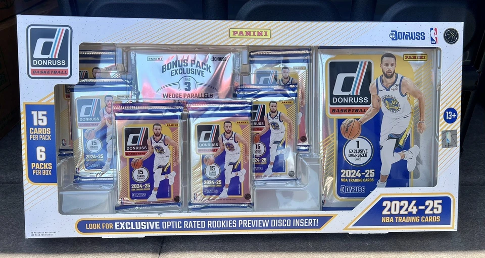 2024-25 Panini Donruss NBA Basketball Trading Cards Bundle