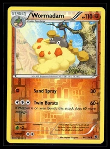 2016 XY - Fates Collide Wormadam Reverse Holo #44 Pokemon Card - Picture 1 of 2