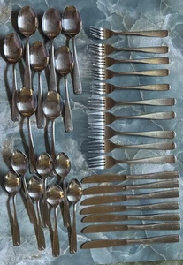 Lot of Vintage Japan Northland Stainless Silverware 33 Pieces Flatware - Picture 1 of 7