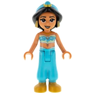 Nueva Minifigura Lego Princesa Disney - Jazmín (dp068) 41158 Pequeña Torre (frente - Imagen 1 de 2
