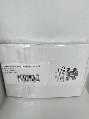 10 X CREED VIKING Eau De Parfum For Men Sample Spray vial 1.7ML NEW ON CARD PACK - Image 1 of 3