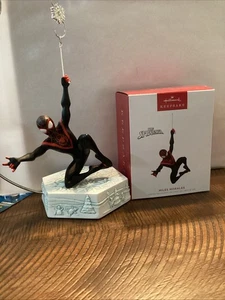 2022 Miles Morales Spider-Man Marvel sello de Navidad adorno de recuerdo - Imagen 1 de 7