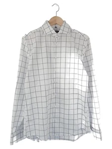 SEIDENSTICKER Camicia Business Uomo Bianca a Quadri (IT 43, EU 39) - Foto 1 di 4