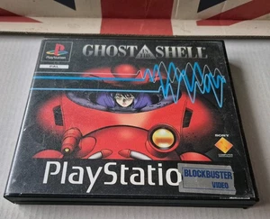 GHOST IN THE SHELL. PS1. Ultra Rare Rental, BLOCKBUSTER Label. (PlayStation One) - Picture 1 of 5