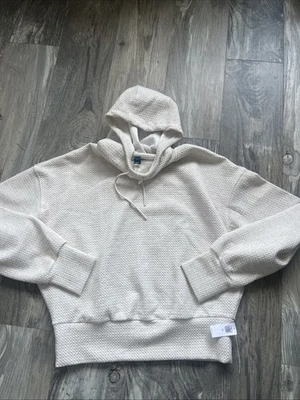 Sudadera con Capucha Old Navy Active Dynamic Fleece Off White Para Mujer Talla Grande Alta Nueva con Etiquetas Foto 1 de 4