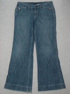 PI13432 **RALPH LAUREN** JEANS MUJER PIERNA ANCHA talla 8; JEANS SÓLIDOS Foto 1 de 4