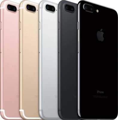 Apple iPhone 7 Plus 128GB Silver Rose Gold Jet Black - Unlocked | Poor (C-Grade) - Image 1 of 2