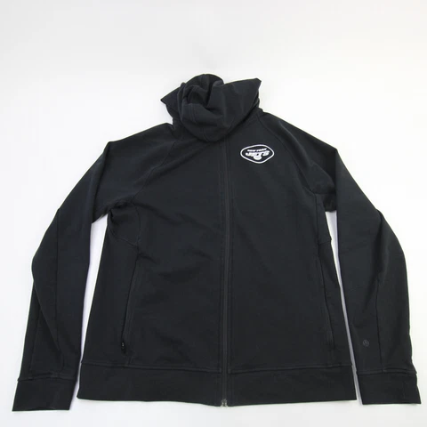 New York Jets Lululemon Jacket Men's Black Used Cover