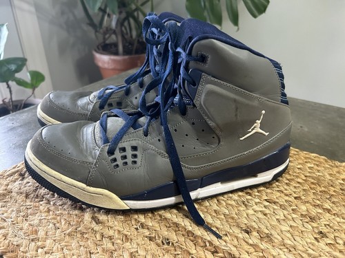 Scarpe da uomo Nike Air Jordan 538698 016 taglia 11 5 grigie e blu
