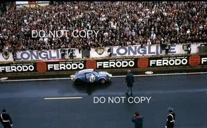 MINI MARCOS GT LE MANS 1966 35MM SLIDE JEAN LOUIS MARNAT CLAUDE BALLOT LENA #50 - Picture 1 of 4