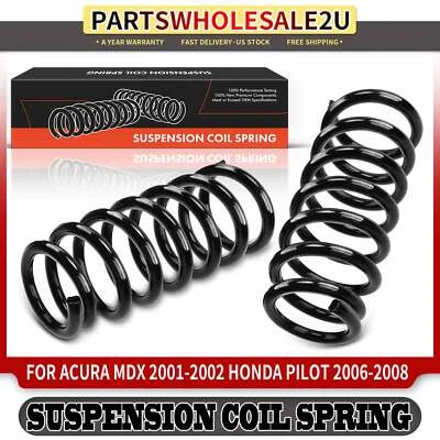 2x Juego de muelles helicoidales traseros izquierdo y derecho para Acura MDX 01-02 Honda Pilot 2006-2008 Foto 1 de 4