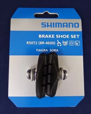 Y8JY98071 Genuine Shimano Tiagra/Sora Brake Shoes R50T2 - Image 1 of 4