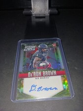 2015 Panini Prizm Collegiate Draft Picks Camo Auto #160 Da'Ron Brown (175/199)