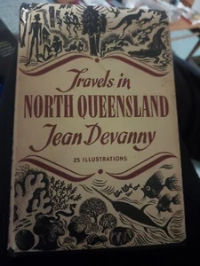 Chaqueta antipolvo Travels in North Queensland By Jean Devanny HB buen estado 1a edición - Imagen 1 de 10