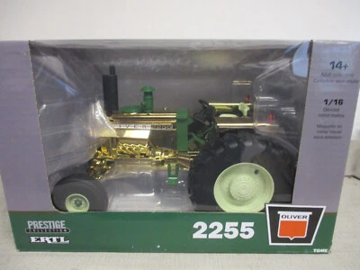 Custom Gold Oliver Model 2255 Toy Tractor, 1/16 Scale - Image 1 of 4