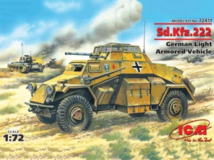 ICM Models 1/72 WW2 Armour Vehicle Model Kit Range - Picture 1 of 20