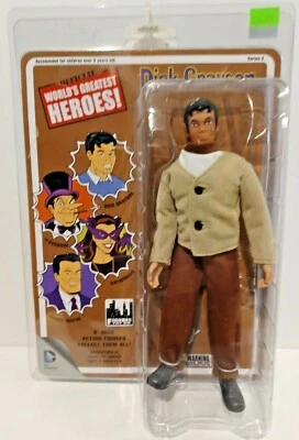 FIGURES TOY CO DC WORLDS GREATEST HEROES Secret Identity DICK GRAYSON Mego MOC - Image 1 of 2