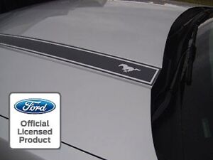 2010-2012 Ford Mustang Hood Spear Cowl Stripe graphic decal sticker package LOD