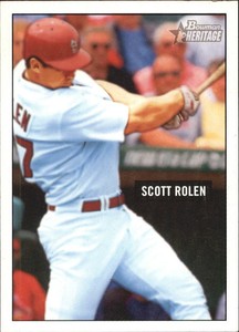 2005 (CARDINALS) Bowman Heritage #10 Scott Rolen