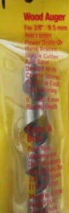 Irwin 49907 7/16" x 4-1/2" x 7-1/2" Wood Auger Bit Brazil - Picture 1 of 5