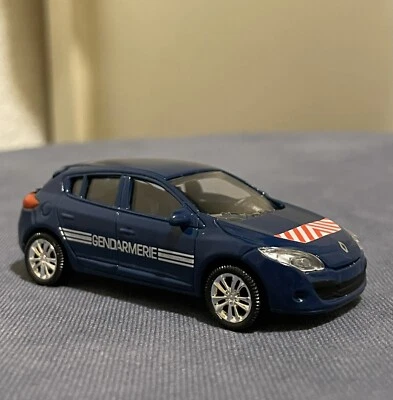 Miniature Norev Renault Megane 3 III Gendarmerie 1/64 3 inches Neuve sans Boite - Photo 1/4