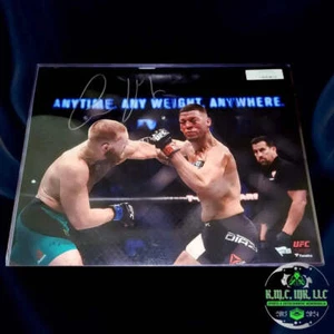 *UFC CONOR MCGREGOR THE NOTIORIOUS ONE SIGNED AUTOGRAPHED 16X20 VS NATE DIAZ UFC - Picture 1 of 1