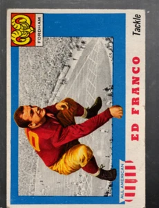 B4643- 1955 Topps All American #58 Ed Franco RC - EX EXCELLENT - Picture 1 of 2