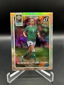 Ruesha Littlejohn 2023 Donruss FIFA Womens World Cup SILVER FOIL Rookie #157 - Picture 1 of 2