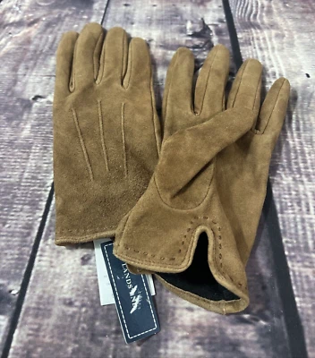 Guantes lavables Lands End de gamuza medianos para mujer 100 % gamuza de cabra/Wildledger Foto 1 de 4