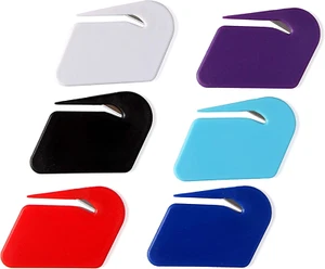 Letter Opener Envelope Slitter,6 Pack, Mail Openers Plastic Razor Blade,Envelope - Picture 1 of 6