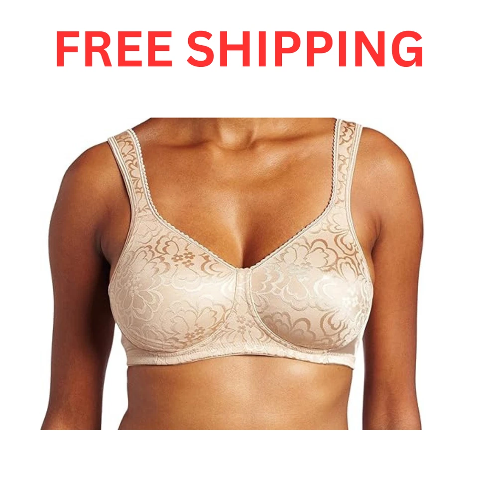 Playtex Women's Wireless Bra, 18-Hour Ultimate Lift Wireless Full-Coverage Bra - Image 1 of 4