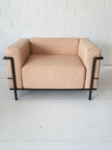 ORIGINAL CASSINA LE CORBUSIER PERRIAND JEANNERET CHAISE CHAIR LC3 STUHL 1970s - Afbeelding 1 van 9
