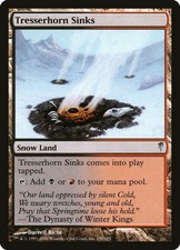 Tresserhorn Sinks - Coldsnap - Non-foil - LP - MTG Magic the Gathering