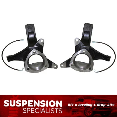 4.5" Lift Kit MaxTrac Spindles For 2007-2013 Chevy Silverado GMC Sierra 1500 2WD Foto 1 de 4