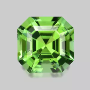 TURMALINA VERDE AFGANA NATURAL CORTE ASSCHER OCTÁGONO 5,6 quilates - Imagen 1 de 1