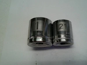 Craftsman Shallow Laser Etched Sockets 3/8in. Drive 12 Point Metric/SAE - Choose - Picture 1 of 3