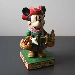 Disney Jim Shore Mickey Mouse Spirit of Großzügigkeit Weihnachtsfigur #4004041 - Bild 1 von 14