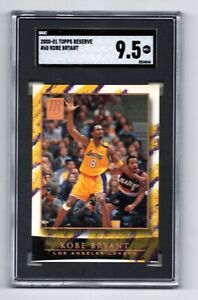2000-01 Topps Reserve - #60 Kobe Bryant Lakers SGC 9.5